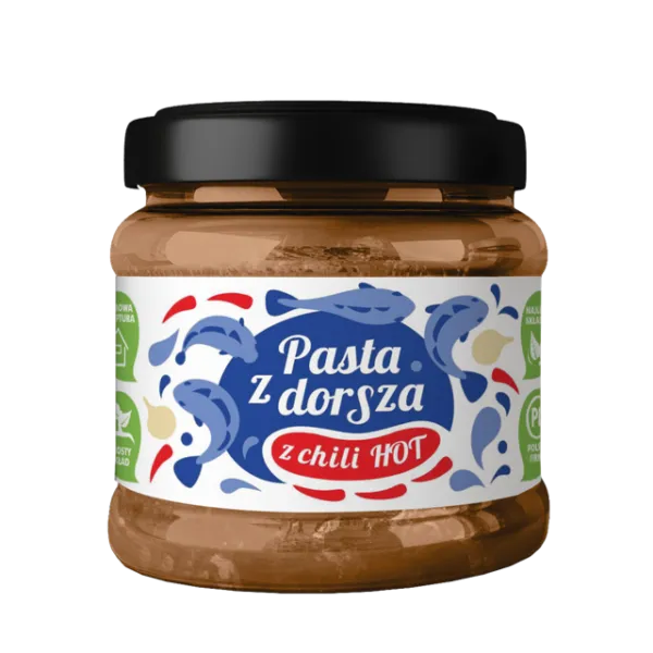 Pasta z dorsza z chili HOT