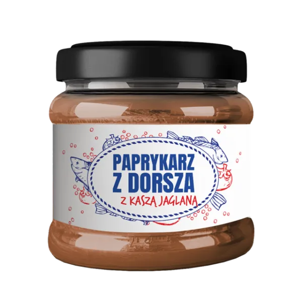 Paprykarz z dorsza z kaszą jaglaną