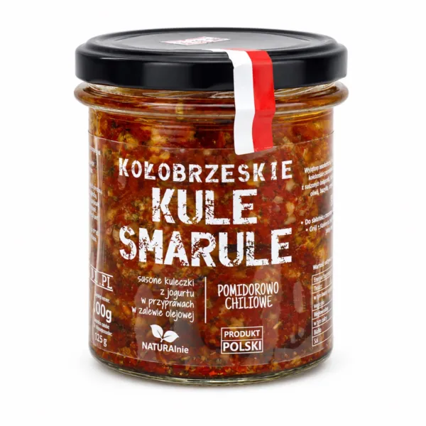 Kołobrzeskie Kule Smarule pomidorowo-chiliowe w słoiku 300 g