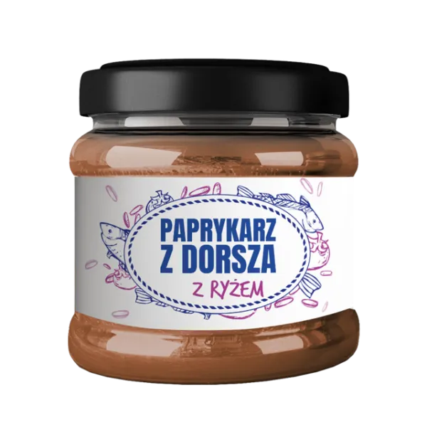 Paprykarz z dorsza z ryżem
