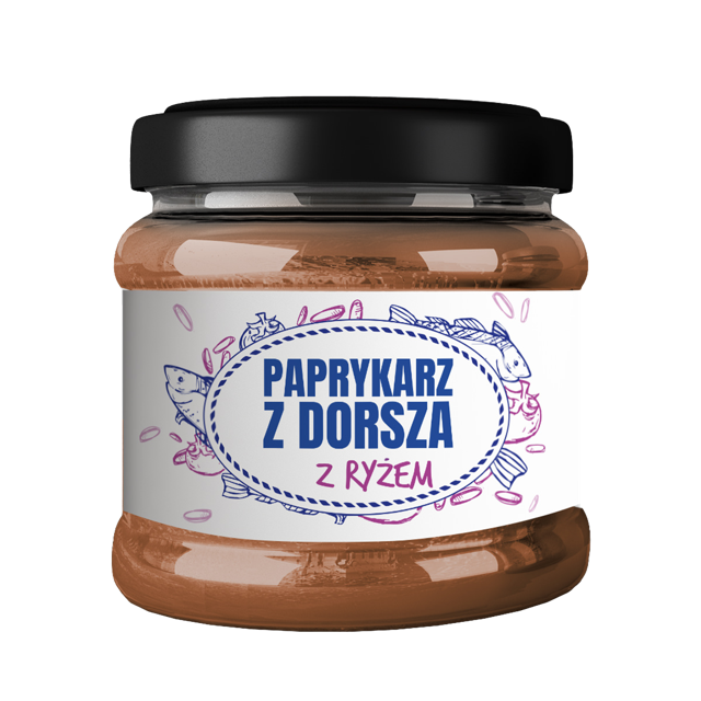 Paprykarz z dorsza z ryżem